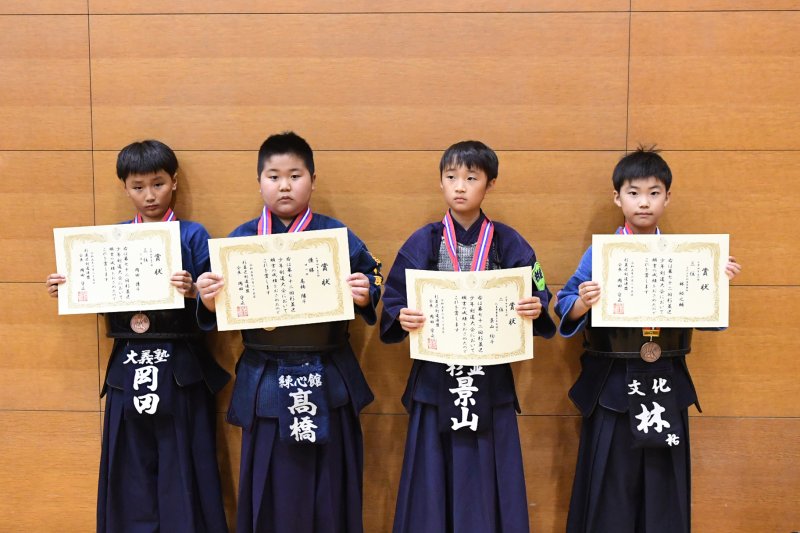 小学４年生の部入賞者